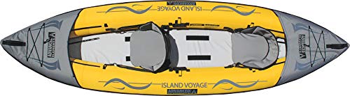 Advanced Elements Island Voyage 2 Inflatable Kayak, Yellow