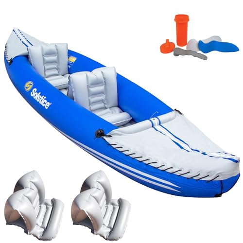 SOLSTICE Rogue Inflatable Fishing Kayak - Tandem 2 Seats