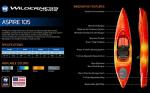 Perception Aspire 105 Kayak in Mango, 10'6