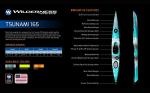 Wilderness Systems Tsunami 165 Touring Kayak with Rudder