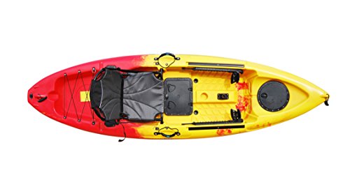 BKC UH-FK285 9.5ft Sit on Top Fishing Kayak