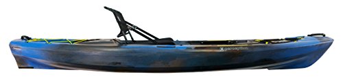 Perception Pescador Pro 10 | Sit on Top Fishing Kayak with Adjustable Lawn Chair Seat | Large Front and Rear Storage | 10' 6" | Sonic Camo