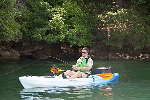 Perception Kayaks Pescador Moss Camo Kayak, Green/Black, Size 12
