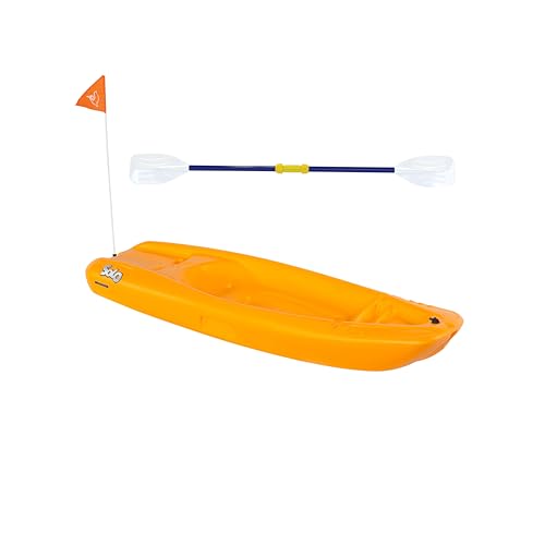 Pelican Solo Youth Kayak with Accessories Yellow