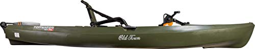 Old Town Topwater 120 PDL Fishing Kayak, Olive
