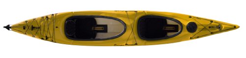 Riot Kayaks MK II Tandem Kayak, Yellow/White, 15-Feet