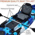 BKC UH-RA220 Angler Sit On Top Kayak
