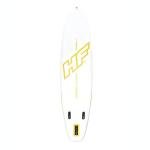 Hydro-Force Cruiser Tech Inflatable Stand Up Paddle Board, 10' 6" x 30" x 6" | Inflatable SUP for Adults & Kids | Starter Set Includes Adjustable Aluminum Paddle, Hand Pump, Travel Bag, Surf Leash