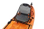 Riot Kayaks Fishing Kayak Riot Mako 12'' ft Sit on Top with Impulse Pedal Drive, Deluxe, Yellow/Orange