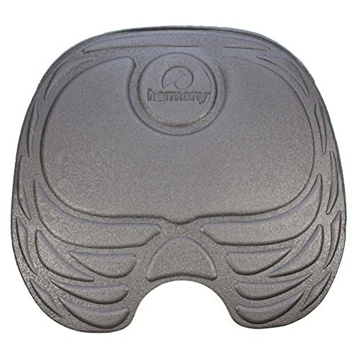 Harmony Techlift Seatpad, Grey/Black, 15 x 16 x 3/4 Inch