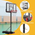 AWII Sports 10ft Adjustable Portable Basketball Hoop System