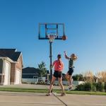 Lifetime 52" In Ground Power Lift Basketball System