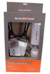 Blackstone 1542 Flat top Griddle Professional Grade Accessory Tool Kit (5 Pieces) 16 oz Bottle, Two Spatulas, Chopper/Scraper and One Cookbook-Perfect for Cooking Indoor or Outdoor, Multicolor