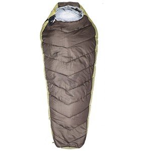 Suisse Sport Alpine Adult Mummy Sleeping Bag - Brown