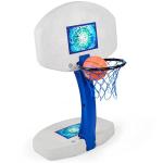 SwimWays 2-in-1 Pool Sport Combo Set - Volleyball Net & Outdoor Basketball Hoop For In- & Above Ground Pool, Outdoor Games for Adults and Family