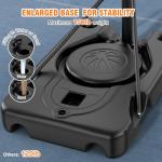 Adjustable 10ft Outdoor Basketball Hoop for Kids & Adults