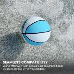 Blue Regulation Size Waterproof Swimming Pool Basketball for Ages 12+