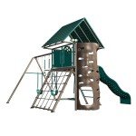 Lifetime 91109 Big Stuff Swing Set Playset with Bucket Swing and Children’s Picnic Table