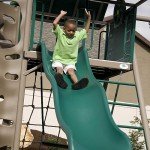Lifetime 91109 Big Stuff Swing Set Playset with Bucket Swing and Children’s Picnic Table