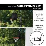 Lifetime 71526 Competition Combo Backboard and Rim