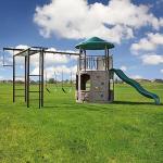 Lifetime 91199 Adventure Tower Deluxe Swing Set Playset