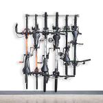 Monkey Bars Bike Storage Rack 2.0 - Store Up to 6 Bikes - 300lb Weight Capacity Garage Bike Rack