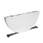 Round Fold in Half Table, 5 Feet White