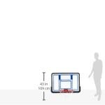 Lifetime 44-Inch Basketball Backboard and Rim Combo