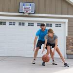 Lifetime 44-Inch Basketball Backboard and Rim Combo