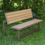 LIFETIME 60054 Convertible Bench / Table, Faux Wood Construction