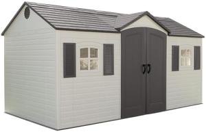 Lifetime Outdoor Storage Shed, 8 x 15 - Desert Sand