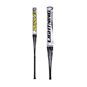 Dudley Lightning Legend Retro Blue Softball Bat, Composite, 34/26 Oz