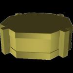 Lifetime Round Folding Tables 880301 60-inch White Granite Top 15 Pack