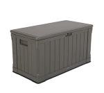 Lifetime 60089 Deck Storage Box, 116 gal, brown