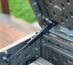 Lifetime 60089 Deck Storage Box, 116 gal, brown