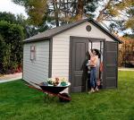 Outdoor Storage Shed with Windows, 11x11 Feet by Lifetime