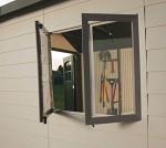 Outdoor Storage Shed with Windows, 11x11 Feet by Lifetime