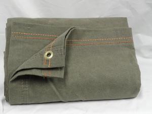 12' x 12' Olive Drab Canvas Tarp