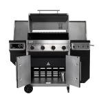 Lifetime Gas Grill and Wood Pellet Smoker Combo, WiFi and Bluetooth Control Technology