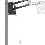 Spalding U-Turn® Basketball Backboard Lift System | Adapts to Fit 4" Square Pole or 3.5" Round Pole | Adjustable Height