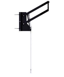 Spalding U-Turn® Basketball Backboard Lift System | Adapts to Fit 4" Square Pole or 3.5" Round Pole | Adjustable Height