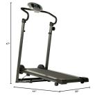 Avari Stamina Magnetic Manual Folding Treadmill - Smart Workout App