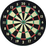 Accudart 2-in-1 Starlite Dartboard Game Set, Black