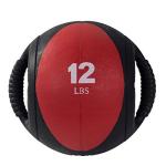 12lb Medicine Ball with Dual Handles, 9" Diameter