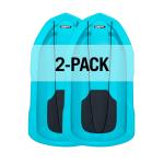 Lifetime 48 inch Premium Snow Sled 2-Pack, Aqua Blue (91141)