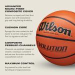 WILSON Evolution Game Basketball - Game Ball, Size 7 - 29.5"