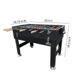 KICK Trilogy 3-in-1 Combo Game Table - Black