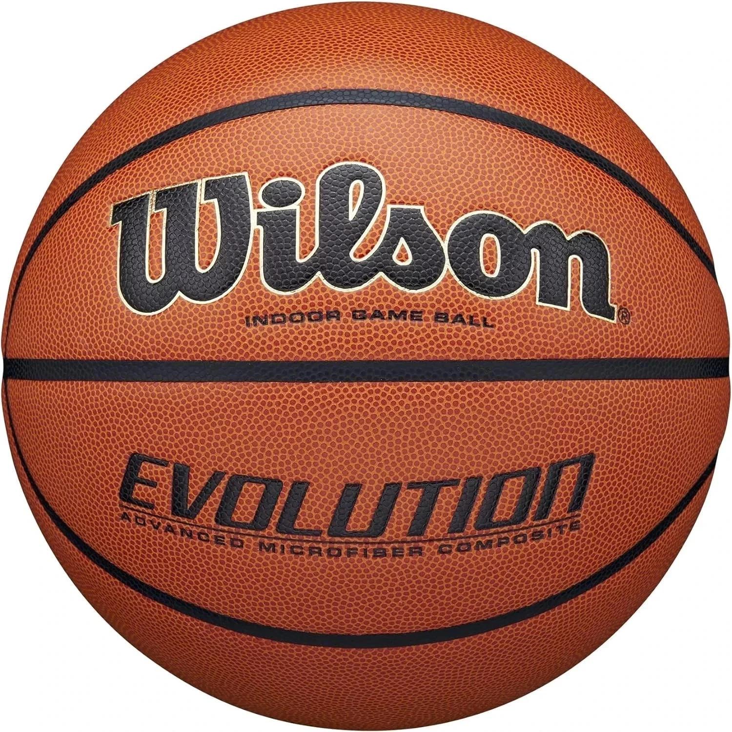 WILSON Evolution Game Basketball - Game Ball, Size 7 - 29.5
