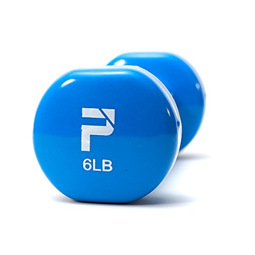 6lb Blue Vinyl Dumbbell by Power Systems Deluxe