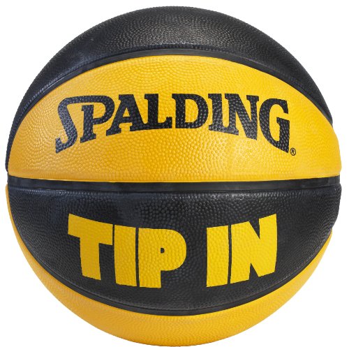 Spalding Outdoor Rubber Basketball - Black/Orange - Size 7